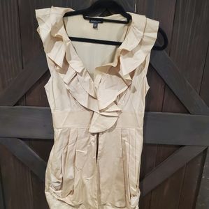 Bebe beige dress